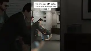 Not even our GTA Online characters are safe 💀 | #grandtheftauto #gtaonline #gta5 #feed #shorts