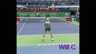 [Court Level HQ] Jannik Sinner VS Daniil Medvedev baseline battle