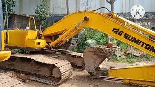 ganti seal arm excavator sumitomo sh200