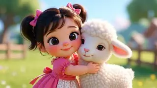 Mary Had a Little Lamb 🐑 3D Nursery Rhyme for Toddlers