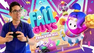 My Doctor Skills Broke The Fall Guys Server! - Fall Guys Gameplay #2 [DR.ATG]