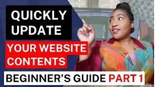 Customise Your Website Content Using WordPress and Elementor Part 1