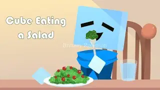 🔺Pink Corruption 🎵 Cube Eating A salad @brittanyrobinson