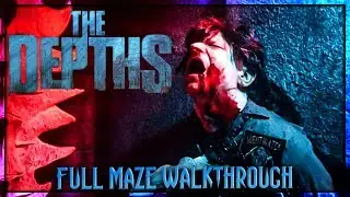 The Depths [NEW] Full Maze Walkthrough HD Knott's Scary Farm 2018