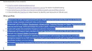 Work From Home Job GitLab Hiring Freshers for Support Executive