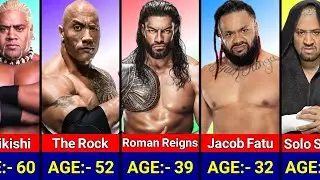 AGE OF WWE ANOA'I FAMILY WRESTLERS IN 2024