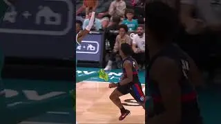 Brandon Miller flying in dunk ! 🔥 #dunk #basketball #nba