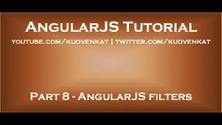 AngularJS filters
