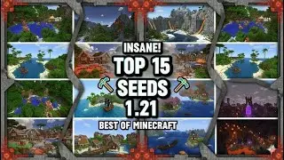 Top 15 Best Minecraft seeds| MINECRAFT BEST SEED 