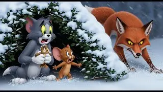 Tom & Jerry Save a Little Bird from a Cruel Fox!