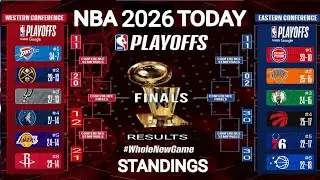 NBA Standings 2026 Today ; 16th JAN ; NBA Standings Today ; nba games today ; nba today Standings 