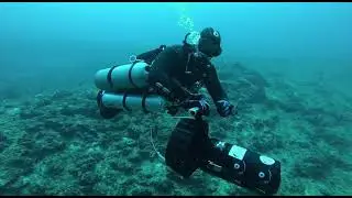 Tec Diving Sidemount on DVP in Itoman Okinawa Japan