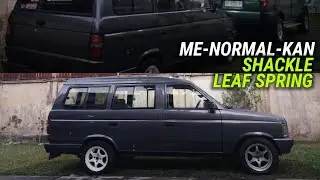 Isuzu Panther Leaf Spring shackel Replacement | Ganti Anting Per Daun Isuzu Panther