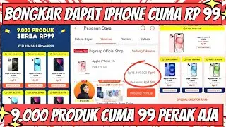 Rahasia! Dapat iPhone 16 Pro Cuma Rp99 di Shopee 9.000 Produk Serba Rp99