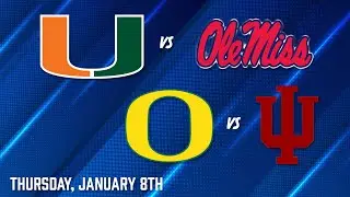Free Football picks Miami vs Ole Miss & Indiana vs Oregon from Joe Wiz heard on ESPN New York