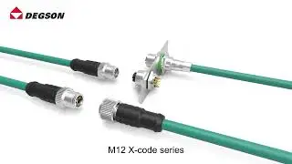 Circular connector-M12 X code series
