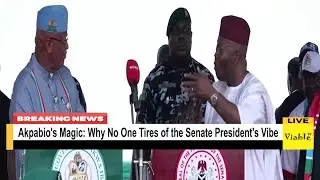 Akpabio's 2027 Mag! Why No One Tires of the Senate President's Vibe