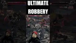 Ultimate ROBBERY with Armor King! #lilmajin #tekken8 #armorking