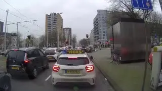Dashcam Rotterdam Centrum aa