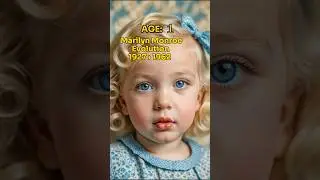 The Evolution of Marilyn Monroe: Age 1 to 36! (AI-Generated)