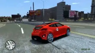 GRAND THEFT AUTO IV 2012 HYUNDAI VELOSTER TURBO CRASH TESTING HD