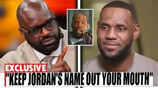 Shaq GOES OFF On LeBron And KD Over MJ Disrespect! (This Got Heated!)