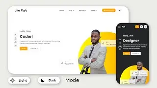 How To Make a Personal Portfolio Website using HTML CSS amd JavaScript