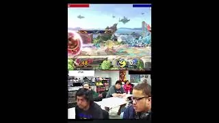 Bowser's Galaga combo