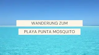 Holbox Mexiko: Deutscher Vlog &uuml;ber die Wanderung zum Punta Mosquito