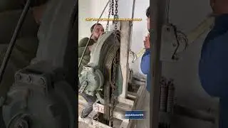 KONE Elevator | CWT bearing replaced | repair work | SUKOJI Elevator | #elevator #lift