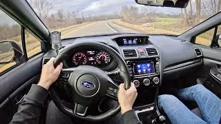 Subaru WRX 2020 года с 6-ступенчатой ​​механической коробкой передач (модифицированной) &mdash; впечатления от вождения от первого лица