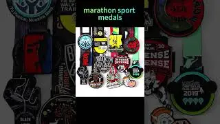 Factory Custom Marathon 5K 10K 20K Running Sport Finisher Metal Medals