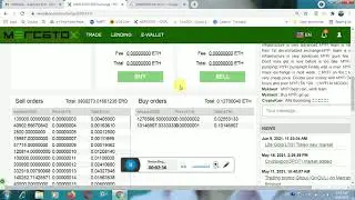 ERD TOKEN SELL 3500 ERD TOKEN FROM MERCATOX EXCHANGE