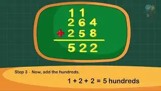 Addition Adding 3 Digit Numbers | with carry over | Maths Basics For CBSE Children | class 2