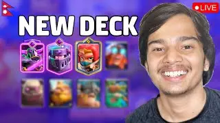 CR DONE GTA NOW LAING BLACK JACK | Clash Royale Live Nepal