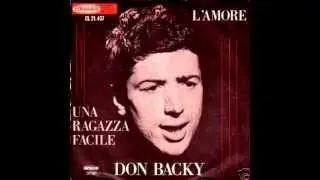 Don  Backy....Una Ragazza facile