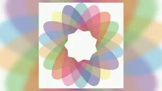 Create a full spectrum spirograph, geometric flowers design,  circular design