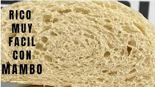 PAN DE MOLDE SIN CORTEZA AL VAPOR EN MAMBO!!
