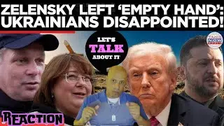 UKRAINIANS EXPRESS DISAPPOINTMENT; Trump Zelensky meeting fails to secure Tomahawk missiles REACTION