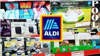 ALDI *  SHOP WITH ME NEW ITEMS AND A POOL!