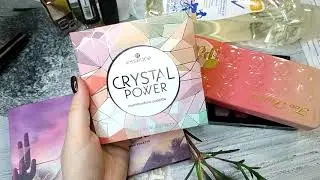 Beauty Home: Заказ январь 2020 / ESSENCE палетки теней CRYSTAL POWER и EPIC SUNSET