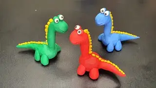 Dinosaur Clay Modelling | Dinosaur Clay Art | Dinosaur Clay Tutorial | Dinosaur Clay Making for kids