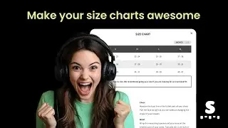 Make your size charts awesome for your Shopify store using SmartSize