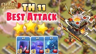 Th11 attack strategy 🔥 Bowler + Witch | th 11 attack strategy | clash of clans
