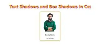 Mastering CSS Shadows: Box Shadow & Text Shadow Explained  | CSS Tutorial | Learn Web Dev #44