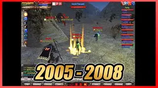 ▶Así era Knight Online en los años 2005 - 2008 Server Ares - Review Old Knight Online Pictures