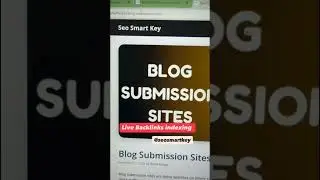 Live Proof of Indexing Backlinks on Google #backlink #seosmartkey #rankimprovement
