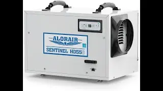 Review:  ALORAIR 120 PPD Crawl Space Dehumidifier - Commercial Basement Moisture Removal