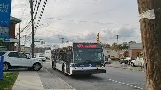 MTA New York City Bus: 2015 Nova Bus LFS #8165 on the S78 Bus & #8320 on the S53 Bus.