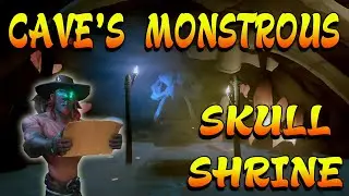 Cave&rsquo;s monstrous skull shrine,  Flintlock Peninsula